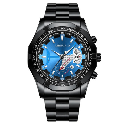 UTHAI Men’s Luxury Quartz Watch – Night Light, Business Style